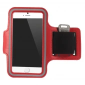 Sports armbånd til iphone 6 rød