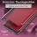 rød Smart view flip cover Samsung A03S Mobil tilbehør
