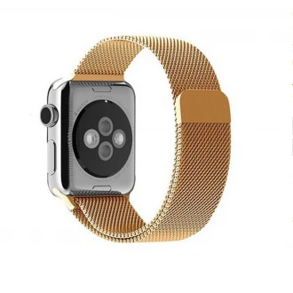 Til Apple watch 38 mm milanese urrem guld