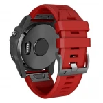 Silikonerem Quick release Garmin Fenix 3 / Fenix 5X rød