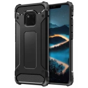 Viser Forcell armor case Huawei Mate 20 Pro sort Mobil tilbehør
