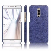Huawei Mate 9 pro blå cover alligator læder Leveso.dk Mobil tilbehør
