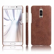 til Huawei Mate 9 pro brun cover alligator læder Huawei Mobil tilbehør Leveso.dk