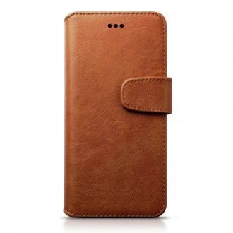 Til Samsung Galaxy S8+ unikt cover i ægte læder brun