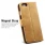 IPHONE 6 / 6S luksus vintage 2 i 1 læder cover, lysebrun Mobiltelefon tilbehør