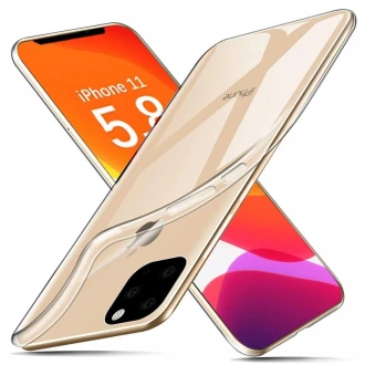 Slim transparent tpu cover til Iphone 11