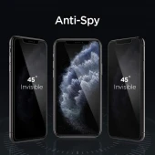 Iphone 12 / 12 PRO Privacy hærdet glas 2 STK