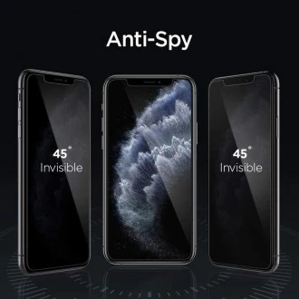 Til Iphone 12 / 12 PRO privacy panser glas