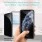 Iphone 12 / 12 PRO privacy beskyttelses glas Mobil tilbehør