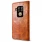 brun Retro flip etui Motorola One Zoom Mobil tilbehør