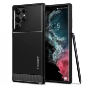 Spigen Rugged Armor cover Samsung S22 Ultra Mobil tilbehør