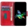 rød Vilo flip etui Samsung A51 5G Mobil tilbehør
