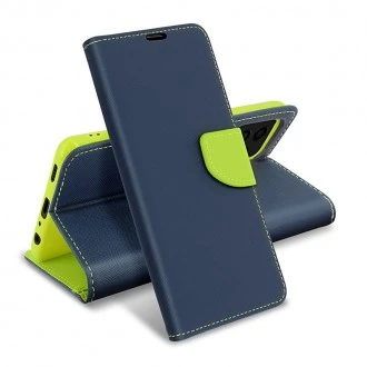 Samsung Galaxy S7 fancy flip cover med lommer blå