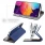 blå Flip magnet etui Samsung S20 FE Mobil tilbehør