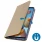 guld Flip magnet etui Samsung A21S Mobil tilbehør