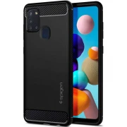 Spigen Rugged Armor Samsung A21S Mobil tilbehør