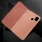 rosaguld Clear view mirror etui Samsung A21S Mobil tilbehør