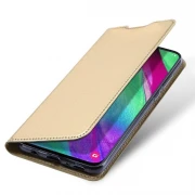 guld S-line slim flip cover Samsung A40 Mobil tilbehør