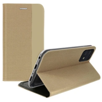 Sensi flip etui Samsung Galaxy A51 guld