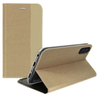 Sensi flip etui Samsung Galaxy A10 guld