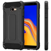 Viser Forcell armor case Galaxy J4+ (2018) sort