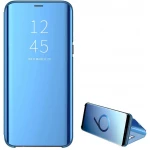 Clear view cover Galaxy S7 edge blå