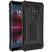 Viser Forcell armor case Galaxy S9 sort Mobil tilbehør