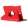 rød Rotations cover Samsung Tab S4 10.5 (T835) Ipad og Tablet tilbehør