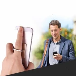 Ring holder til mobil / tablet guld
