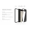 Iphone 7 sort cover elegant hybrid aloy læder Mobiltelefon tilbehør