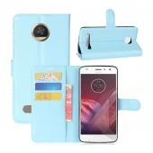 Motorola Moto Z Play cover m lommer blå