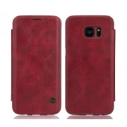 Samsung galaxy s7 edge cover vintage business rød Samsung Galaxy Mobil tilbehør Leveso.dk