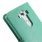 LG G3 læder cover med lommer cyan, Mobiltelefon tilbehør