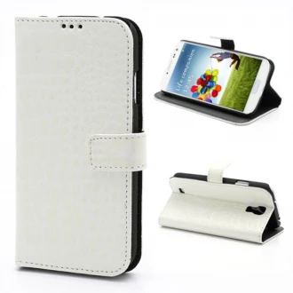 SAMSUNG GALAXY S4 cover m lommer hvid