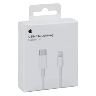 Apple USB-C til Lightning kabel 1m – Hvid mobil tilbehør