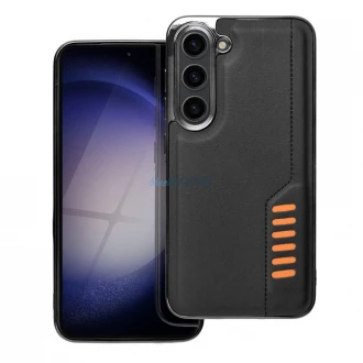 bagcover MILANO sort etui til  Samsung Galaxy S23 Fe | Leveso.dk