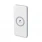 Powerbank 8000 mAH med trådløs opladning hvid Universal tilbehør