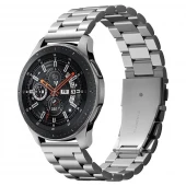 Galaxy Watch 46mm Spigen stål lænke sølv
