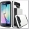 SAMSUNG GALAXY S6 EDGE PLUS verus damda bag cover med kort lomme, hvid Mobiltelefon tilbehør