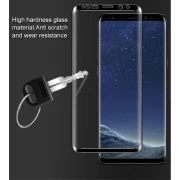 Heldækkende Beskyttelsesglas transparent Galaxy S9 Mobil tilbehør