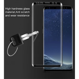 Heldækkende Beskyttelsesglas Samsung Galaxy S9 transparent