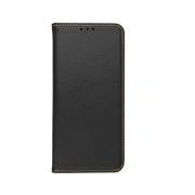 sort Slim læder flip cover Xiaomi Redmi Note 10 Pro Mobil tilbehør