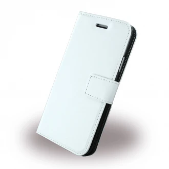 Flip cover til Iphone X med lommer hvid