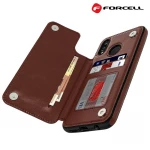 Forcell wallet case Huawei Mate 20 Lite brun