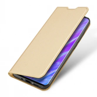 Slim flip etui Samsung Galaxy S20 Plus guld