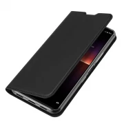 Slim flip etui Sony L4 sort Mobil tilbehør