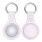 AirTag silikone covers m. karabinhage sæt m. 4 st Universal tilbehør
