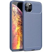Armor carbon case Iphone 12 / 12 Pro blå