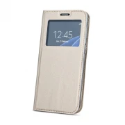 Smart cover med vindue guld Huawei mate 10 lite Mobil tilbehør