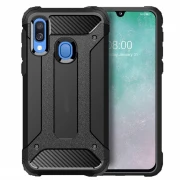 Forcell Armor case Samsung A40 sort Mobil tilbehør